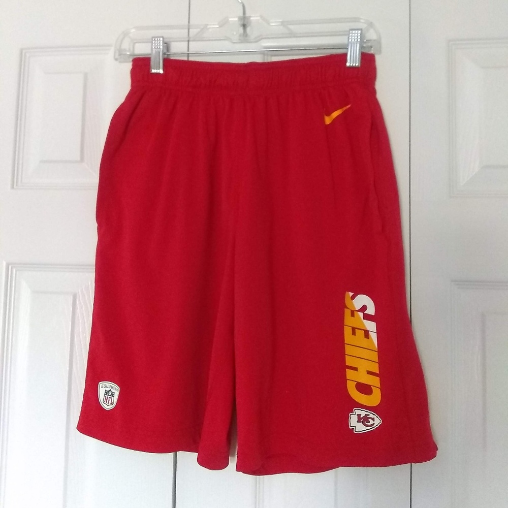 Nike NFL Equip. KC Chiefs Dri-fit Training Shorts